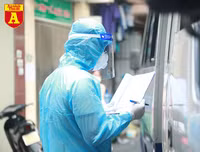 Đưa gần 60 người đi cách ly tại Bệnh viện Công an Hà Nội