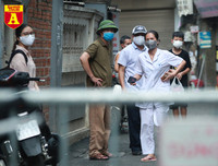 Đưa gần 60 người đi cách ly tại Bệnh viện Công an Hà Nội