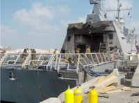 [ẢNH] Tên lửa Barak 1 tối tân không thể giúp tàu chiến Israel tránh khỏi bị hủy diệt