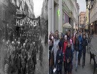 Những bức hình thú vị về nước Nga sau 100 năm, kể từ Cách mạng Tháng Mười