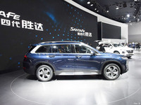 [ẢNH] Hyundai Santa Fe trục cơ sở dài: Mở cửa, khởi động bằng vân tay