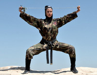 [ẢNH] Đội nữ đặc nhiệm sát thủ Iran bất ngờ lộ diện giữa tình hình căng thẳng với Mỹ