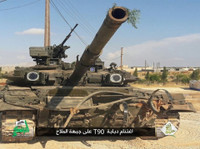 Lo lắng khi IS bất ngờ vùng dậy bắt sống siêu tăng T-90 Nga tại Syria