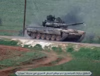 Lo lắng khi IS bất ngờ vùng dậy bắt sống siêu tăng T-90 Nga tại Syria