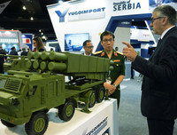 Cận cảnh dàn vũ khí tiên tiến tại triển lãm quốc phòng ở Malaysia