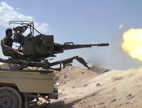 [ẢNH] Xe pick-up gắn pháo, loại khí tài của phiến quân làm Mỹ, Nga đều khó chịu