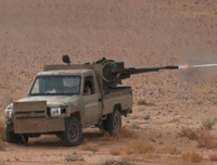 [ẢNH] Xe pick-up gắn pháo, loại khí tài của phiến quân làm Mỹ, Nga đều khó chịu