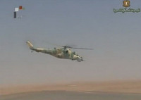 [ẢNH] Trực thăng vũ trang Syria bất ngờ tấn công dữ dội phiến quân tại Lattakia