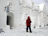 [Ảnh] Những tác phẩm điêu khắc bằng băng tuyệt đẹp khiến người xem sửng sốt