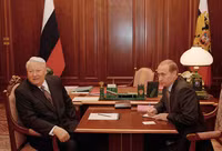 [ẢNH] Chân dung người chắp cánh cho Vladimir Putin trở thành Tổng thống Nga vĩ đại