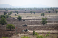 [ẢNH] Lục quân Thái Lan tập trận quy mô lớn, khoe sức mạnh xe tăng 