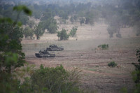 [ẢNH] Lục quân Thái Lan tập trận quy mô lớn, khoe sức mạnh xe tăng 