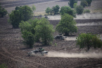 [ẢNH] Lục quân Thái Lan tập trận quy mô lớn, khoe sức mạnh xe tăng 