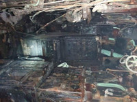 [ẢNH] Tàu ngầm hạt nhân Pháp cháy thành tro sau vụ hỏa hoạn nghiêm trọng