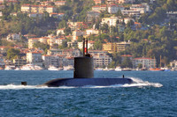 [ẢNH] Hạm đội tàu ngầm Thổ Nhĩ Kỳ chặn đường tàu Nga tới Syria?