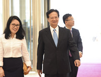 [ẢNH] Lãnh đạo Đảng, Nhà nước dự lễ kỷ niệm 10 năm Thủ đô Hà Nội mở rộng địa giới