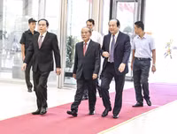 [ẢNH] Lãnh đạo Đảng, Nhà nước dự lễ kỷ niệm 10 năm Thủ đô Hà Nội mở rộng địa giới