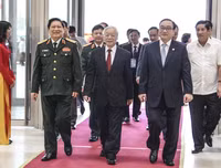 [ẢNH] Lãnh đạo Đảng, Nhà nước dự lễ kỷ niệm 10 năm Thủ đô Hà Nội mở rộng địa giới