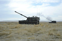 [ẢNH] Pháo Hàn Quốc giúp Thổ Nhĩ Kỳ bắn trúng quân Syria - Nga