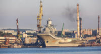 [ẢNH] Dấu hiệu Nga từ bỏ nâng cấp tàu sân bay Đô đốc Kuznetsov