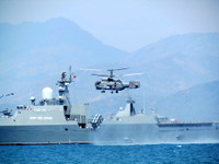 [ẢNH] Bất ngờ lớn khi... Lào tham dự lễ duyệt binh hải quân quốc tế do Việt Nam tổ chức