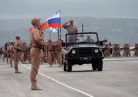 [ẢNH] Nga không kích dồn dập, hậu vụ máy bay rơi làm 39 người chết