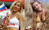 [ẢNH] Có nữ CĐV xinh đẹp nhất World Cup vẫn khiến Nga thua thảm?