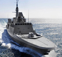 [ẢNH] Chiến hạm Pháp nám đen sau khi bắn tên lửa hành trình tấn công Syria