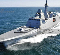 [ẢNH] Chiến hạm Pháp nám đen sau khi bắn tên lửa hành trình tấn công Syria