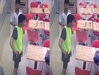 [ẢNH] Chiếc xe máy SH bị dập vỡ sau màn phá hoại của thanh niên càn quấy