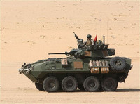 [ẢNH] Tại sao Mỹ lại ‘xích’ xe thiết giáp LAV-25 vào sàn tàu đổ bộ?