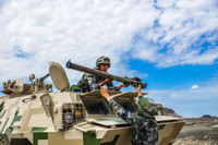 [ẢNH] Thiết giáp Trung Quốc chế tạo bị phá hủy bởi phiến quân châu Phi