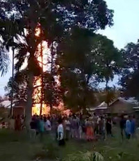 Hỏa hoạn tại giếng dầu tỉnh Aceh, Indonesia khiến hàng chục người thương vong