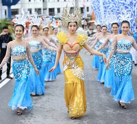 Mãn nhãn với những vũ điệu đường phố rực rỡ mở màn Carnaval Hạ Long 2019
