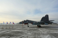 [ẢNH] Nga bất ngờ đẩy tiêm kích Su-30SM tham chiến sát tầng bình lưu của trái đất