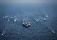 [ẢNH] Sức mạnh hai tàu ngầm hạt nhân Mỹ đang tập trận trên Biển Đông