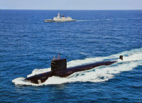 [ẢNH] Sức mạnh hai tàu ngầm hạt nhân Mỹ đang tập trận trên Biển Đông