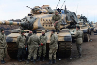 [ẢNH] Thổ Nhĩ Kỳ đe dọa phản ứng cứng rắn với Nga vì phá vỡ hiệp định ngừng bắn