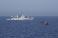 [ẢNH] Hải quân Hy Lạp chặn tàu Thổ Nhĩ Kỳ chở vũ khí tới Libya