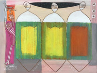 Tranh trong mùa giãn cách vì Covid-19