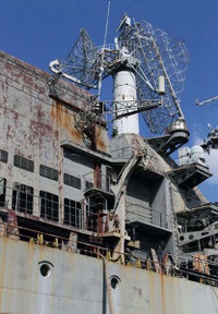 [ẢNH] Tiếc nuối tuần dương hạm cực mạnh của Ukraine trong tình trạng gỉ sét