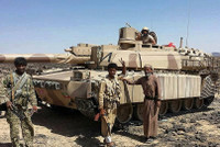 [ẢNH] Siêu tăng mạnh nhất phương Tây gục ngã tại Trung Đông, vì sao nên nỗi?