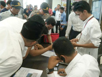 [Ảnh] Những hình ảnh ban đầu về vụ máy bay chở khách Indonesia rơi