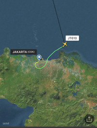 [Ảnh] Những hình ảnh ban đầu về vụ máy bay chở khách Indonesia rơi