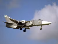 [ẢNH] F-16 Thổ Nhĩ Kỳ đánh chặn, dọa bắn hạ Su-24 Nga trên bầu trời Syria