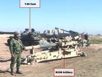 [ẢNH] Phiến quân Syria lại có siêu pháo của Mỹ để đối đầu quân chính phủ