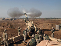 [ẢNH] Phiến quân Syria lại có siêu pháo của Mỹ để đối đầu quân chính phủ