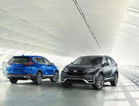 [ẢNH] Honda CR-V 2020 ra mắt, thêm bản hybrid, loại bỏ cần số