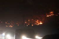 [ẢNH] Hiện trường vụ cháy rừng tàn khốc ở Hàn Quốc