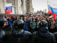 Biểu tình chống chính phủ Nga đúng ngày sinh nhật của Tổng thống Putin